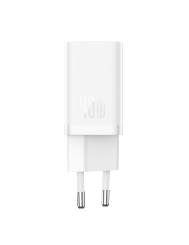 Baseus GaN5 Pro 40W Универсален Бяла...
